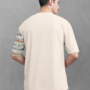 BULLMER Beige Front and Back Printed