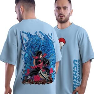 CRAZYMONK Naruto Anime Oversized T-Shirt