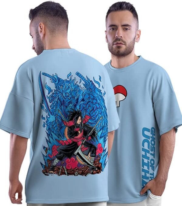 CRAZYMONK Naruto Anime Oversized T-Shirt